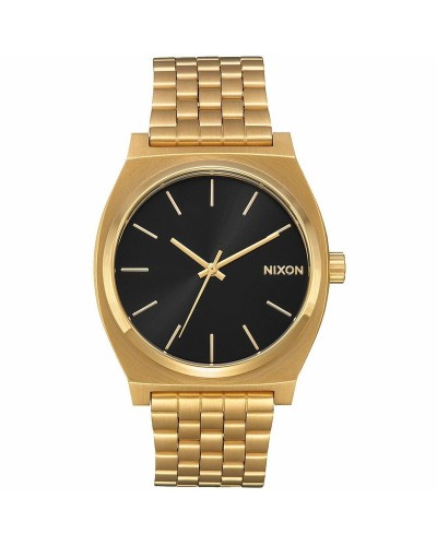 Nixon Time Teller Noir/Or - Montre Homme Design Élégant
