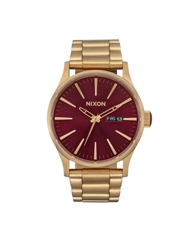 Nixon Time Teller Oro/Negro - Reloj de Mujer Acero Inoxidable
