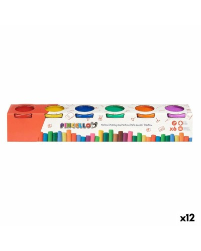 Plastilina Colorata - Set 12 Pz per Modellare e Giocare
