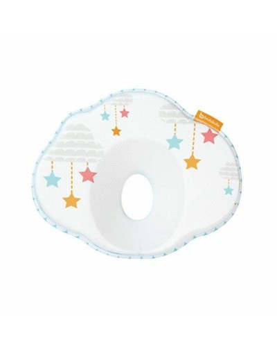 Badabulle Cuscino Neonato Ergonomico Anti-Plagiocefalia - Supporto Testa Traspirante
