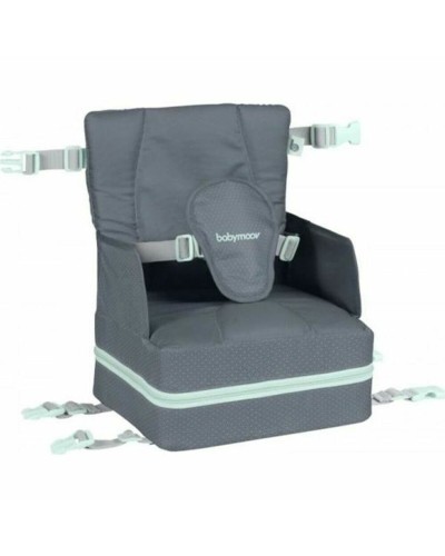 Babymoov Up & Go Trona Elevadora Plegable Gris - Booster de Viaje
