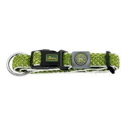 Hundhalsband Hunter Plus Tråd Storlek XL Lime (45-70 cm)