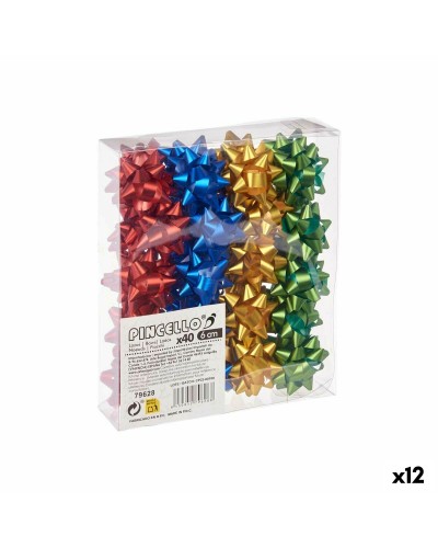 Lussen Mat Multicolour PVC 5 x 3,5 x 5 cm (12 Stuks)