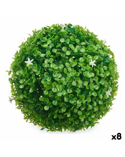 Decoflora Künstliche Kugel Pflanze 22x22 cm mit 8 Einheiten
