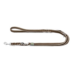 Laisse pour chien Hunter HILO Marron, Longueur 200 cm
