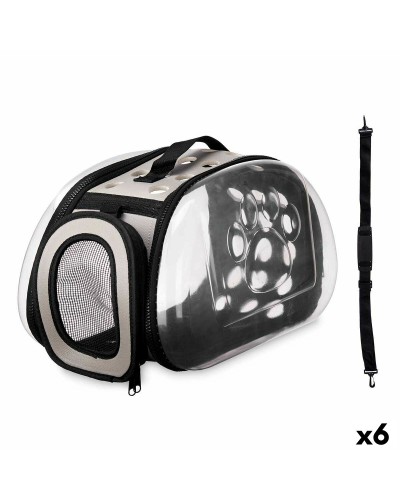 Cage de transport pour chiens Trixie Zolux grise, 37 x 17 x 22 cm, 6 unités.
