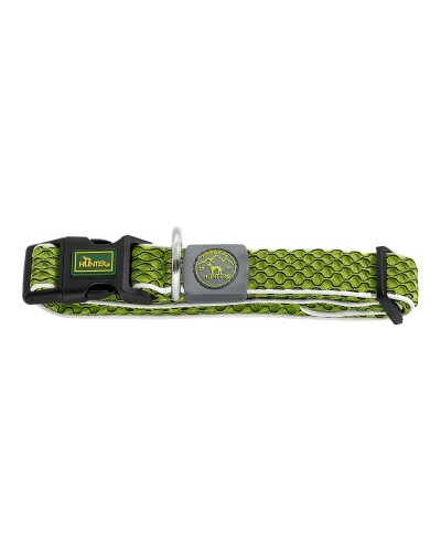 Collare Hunter Basic Filo Lime per Cani, 20 mm