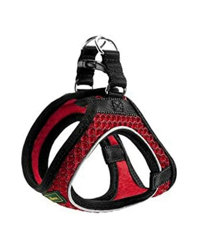 Hunter Hilo-Comfort Hundegeschirr, Größe M/L (58-63 cm), Rot
