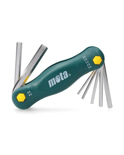 Kuusiokoloavain Setti Mota LQ71 Taskuveitsi 2-2,5-3-4-5-6-8 mm