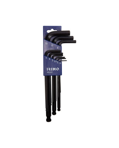 Irimo Allen Key Set, 9 Pieces: Complete Hex Key Set for Professionals and Hobbyists
