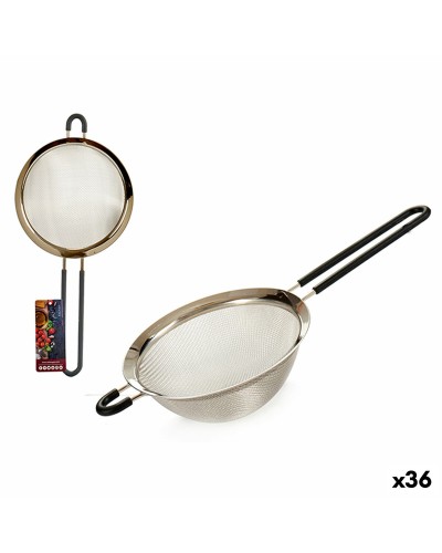 Strainer Siliconen Roestvrij staal 10,5 x 5 x 26 cm (36 Stuks)