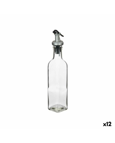 Flesje Transparant Glas Staal 250 ml (12 Stuks)