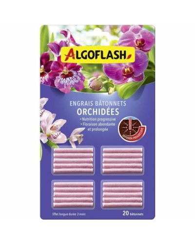 Algoflash Orchid: Liquid fertilizer for orchids, 20 units.
