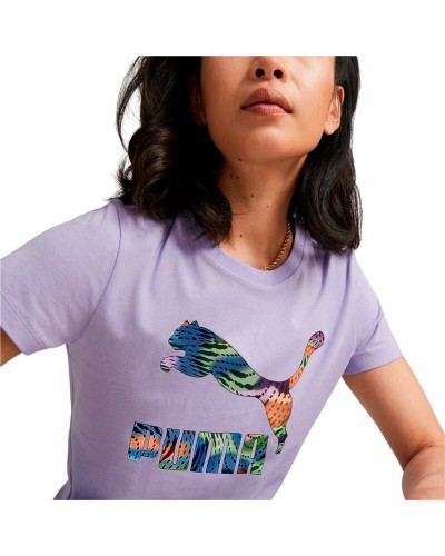 Puma Classics Damen: Kurzarm T-Shirt - Sport & Freizeit
