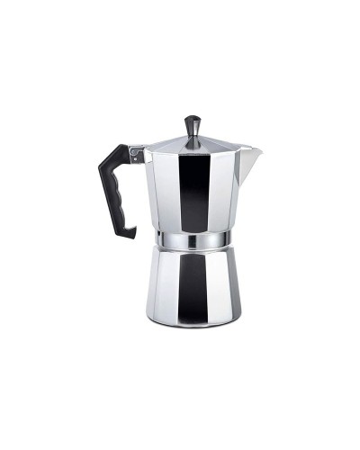 EDM Italienische Kaffeemaschine Aluminium 3 Tassen Moka Espresso
