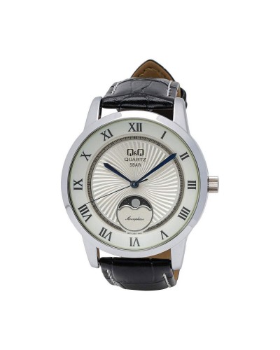 Q&Q Orologio Uomo QZ10J307Y Analogico, Ø 40mm - Design Classico
