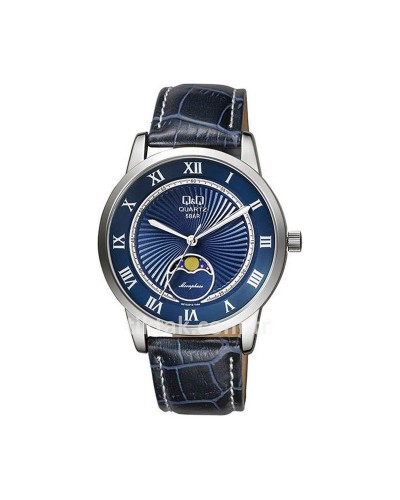 Q&Q Orologio Uomo Nero Ø40mm - Resistente e Stile Casual - QZ10J318Y
