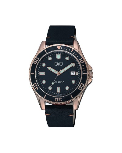 Q&Q Reloj de Hombre Negro A172J112Y - Analógico, Resistente al Agua
