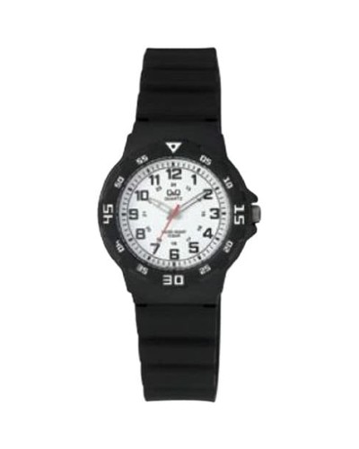 Q&Q Montre Homme VR19J003J Noir Résine Étanche
