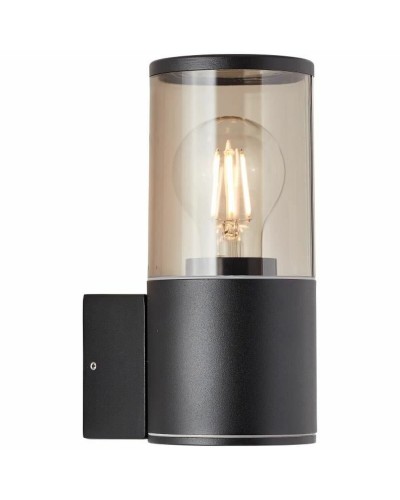 Brilliant Sergioro Wandleuchte Schwarz E27 20 W für Außenbereich
