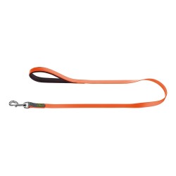 Hunter Convenience Dog Leash Orange, 120 cm - Robust and Comfortable for Safe Walks
