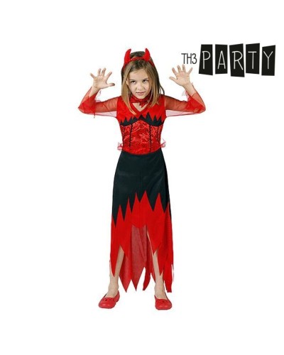 Th3 Party: Multicolored Child Devil Costume - 3 Pieces - Halloween
