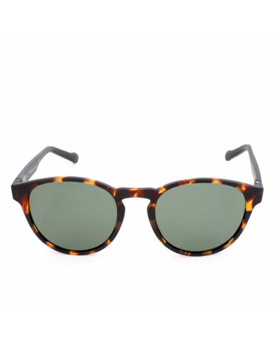 Adidas AOR028 Sonnenbrille Herren Schwarz Matt Graue Gläser Ø50mm
