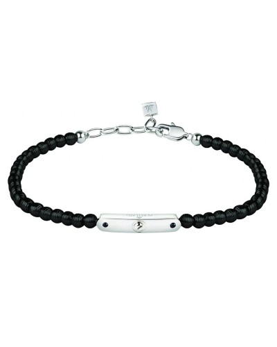 Morellato MISTER Bracelet Homme Acier Noir Maille Milanaise - Élégant
