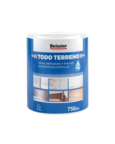 Akryylimaali Beissier Todo Terreno 70396-021 Tulostus Valkoinen 750 ml
