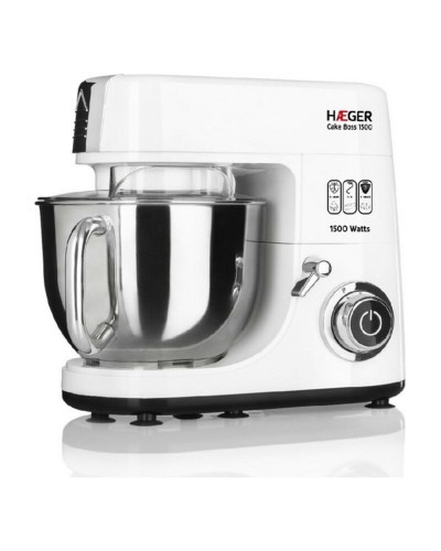 Haeger BL-15B Küchenmaschine 1500W - Mixer Edelstahlschüssel
